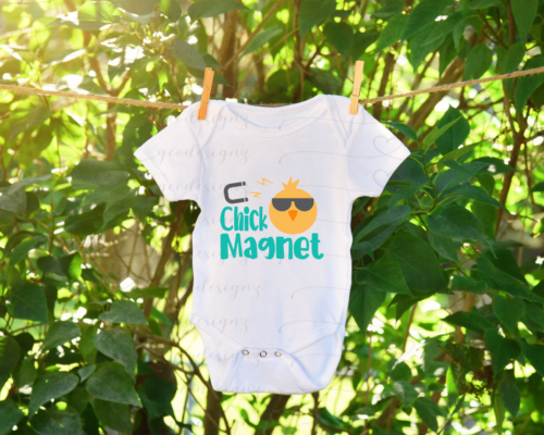 Chick Magnet Easter Baby  All Sizes Clothing Outfits  bodysuit - 第 1/1 張圖片