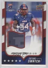 2016 Upper Deck USA Football Future Swatch Jersey U19 Jonathan Jones #FS-JJ x8y