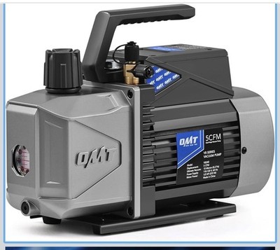 OMT 5 cfm 2 Stage Sparkless Vacuum Pump with Oil for R1234yf R32 R134a R22 R410A