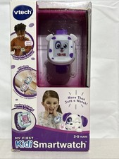 VTech 5528 My First Kidi Smartwatch Purple w Digital Pup  Daily Reminders Box 