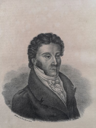 Lithograph from 1832. Portrait Rotteck. -: