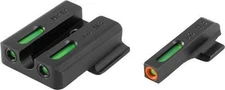 Truglo Sight Set S&w M&p Most - Tfx Pro Green/orange Outline