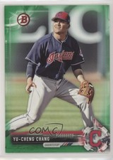 2017 Bowman Draft Green 72/99 Yu Chang Yu-Cheng Chang #BD-7 0kr0
