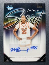 2025-26 Bowman Chrome Madison Booker Future Script Black Refractor Auto /10 SSP
