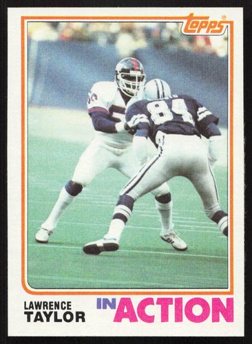 1982 Topps #435 Lawrence Taylor New York Giants HOF IA NR-MINT NO RESERVE!