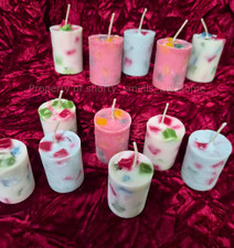 100 Soy  Beeswax Candle Votive Candles Scented Bakers Dozen Choice Scent F - M