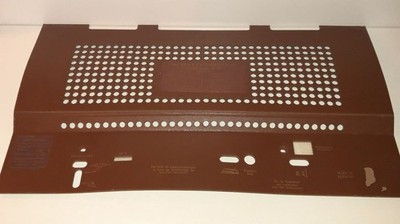 Rückwand aus Schaub Lorenz Goldsuper W52 Typ 4058 - Röhrenradio