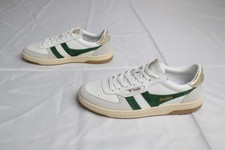 Gola Women's Classics Hawk Sneakers JL3 White/Green Mist/Gold Size US:8 UK:6