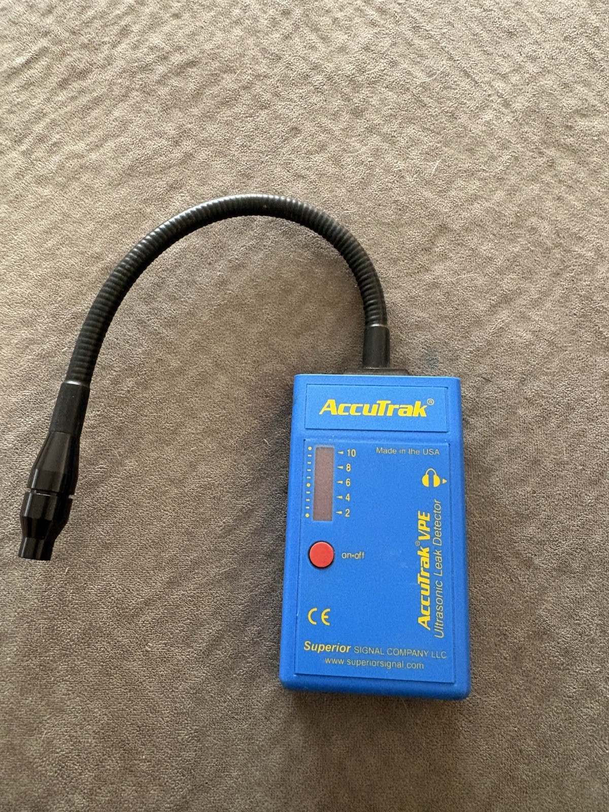 Superior Accutrak VPE-GN Pro Gooseneck Ultrasonic Leak Detector