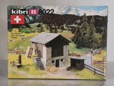 Kibri H0 B-8022 - Stadel con recinzione - Lim. Modello svizzero - NUOVO kit i confezione originale