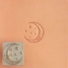 Craftool Moon and Stars Stamp by Tandy Leather Stamping Tools 8550-00