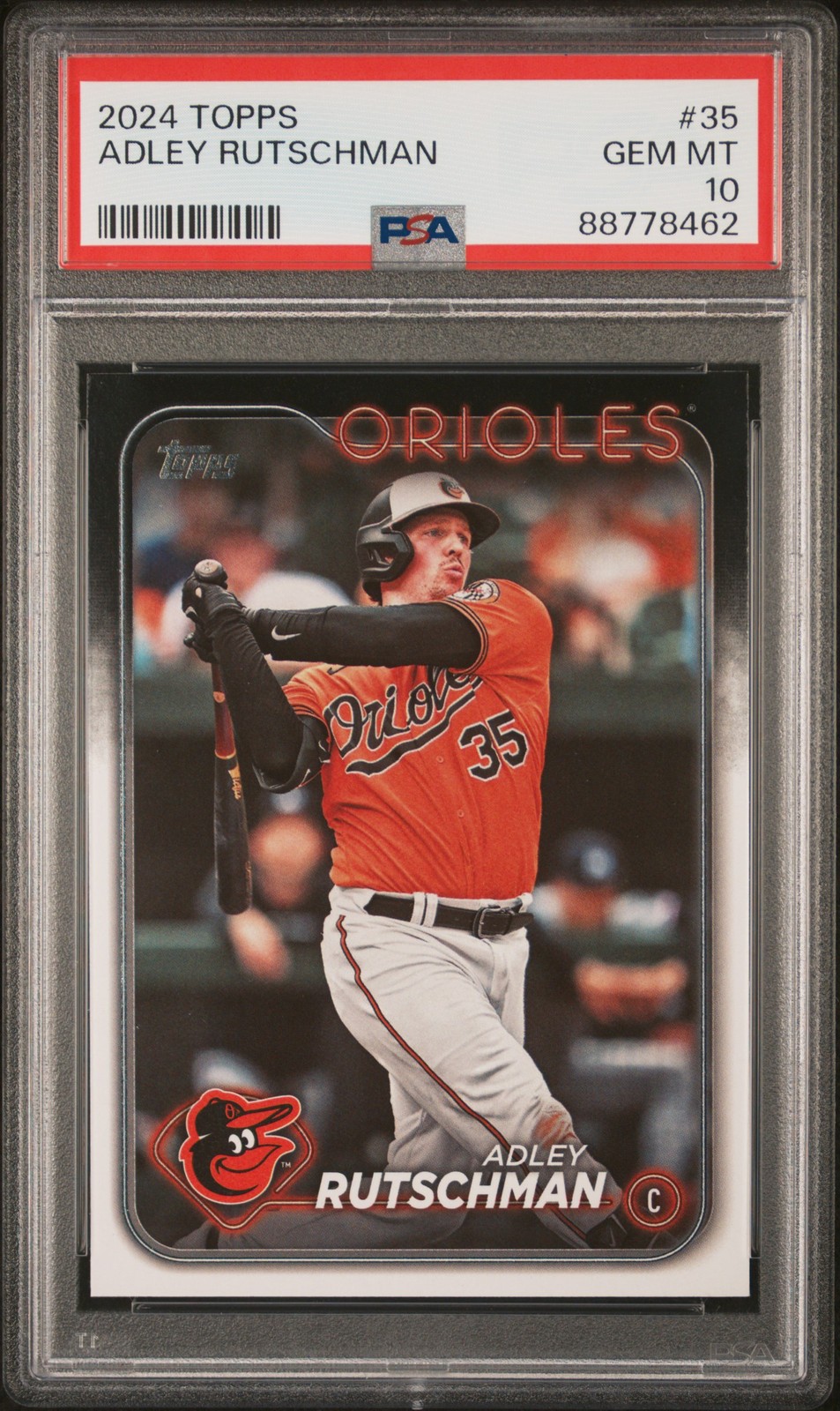 2024 TOPPS #35 ADLEY RUTSCHMAN PSA 10