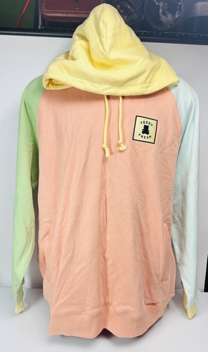 Teddy Fresh Hoodie Mens Multicolor Bear Patch Logo Size 3XL - Picture 1 of 9