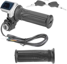 Electric Bike Throttle, Throttle Grip, Motorcycle Throttle Lock, Half Twist Thro