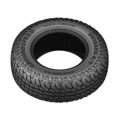 1 X Groundspeed Voyager AT 245/70R16 107H Tires