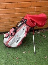 Titleist Golf Stand Bag Red White