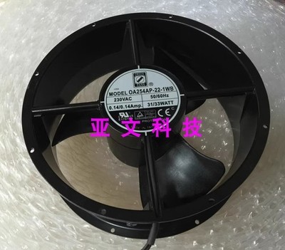 1 Pc. OA254AP-22-1WB 230VAC 0.14A 31/33W 25489 Fan *vv