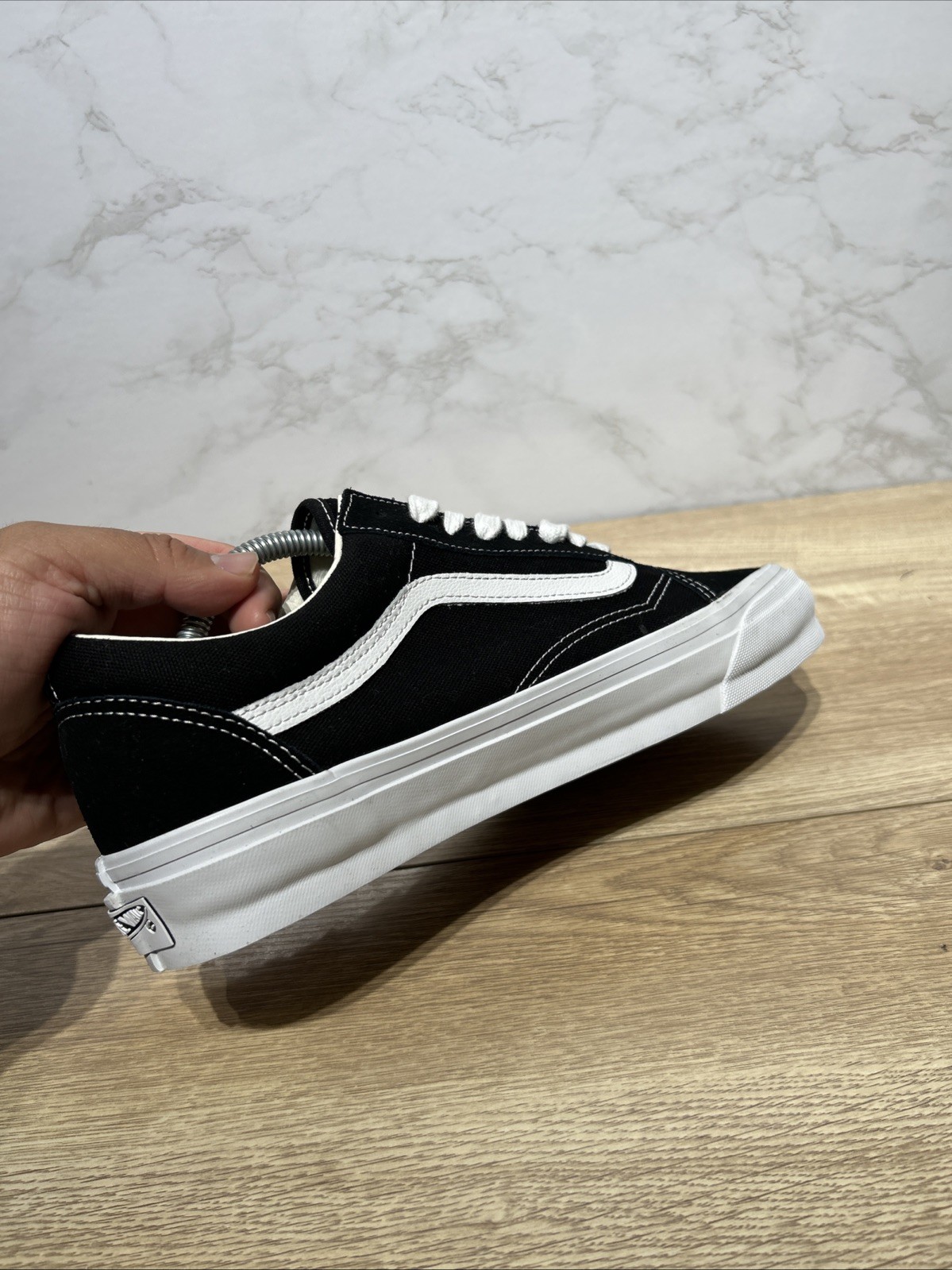 Vans Premium Old Skool 36 Low Black White Men Skate Sneakers Sz 9.5 New thumbnail 9