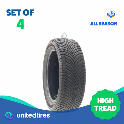 Set of (4) Used 205/55R17 Michelin CrossClimate 2 95V - 9/32