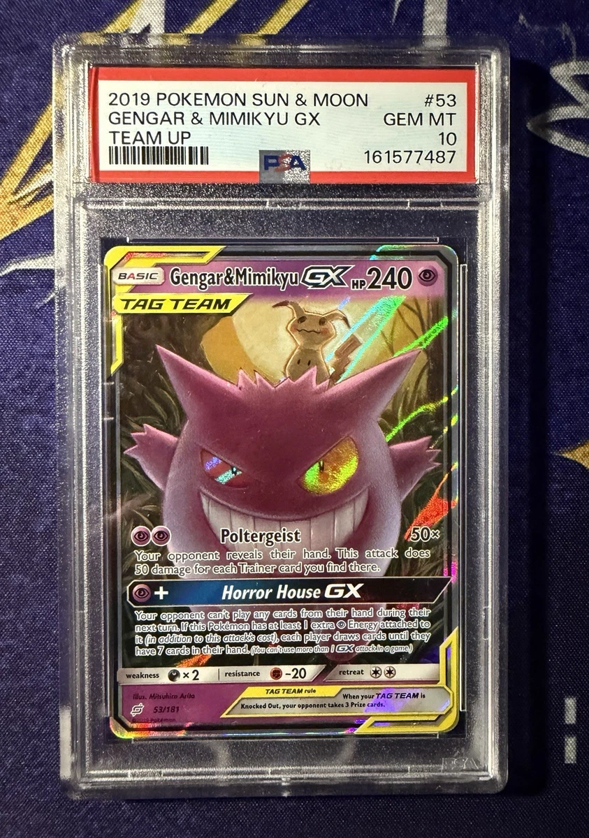 Gengar & Mimikyu GX 53/181 Sm-Team Up for sale | eBay