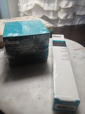 Dr. Brandt Hyaluronic Facial Cream 1.7oz NIB Sealed + 3-D Lip Plumpfix Plump Fix