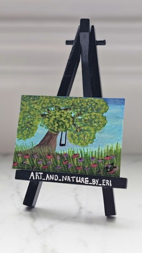 ACEO Original Acrylic Painting Paper art_and_nature_by_eri scenery