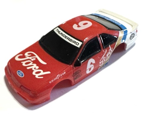 AFX TOMY Ford Thunderbird SC STP Goodyear Nascar #6 HO Slot Car “Body Only”