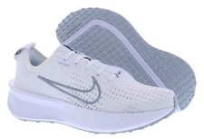 Nike Interact Run White Pure Platinum Wolf Grey Shoes 9.5 Men's 11 Women's