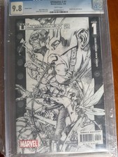 Ultimates 2: #1 Sketch Variant Edition 2005 CGC 9.8 Marvel Comics!