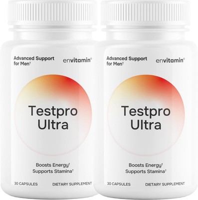 Testpro Ultra Multivitamin for Men 30 Count (Pack of 2) 