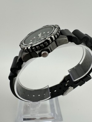 momentum By St Moritz Ladies Shadow Vintage Dive Watch Day Date