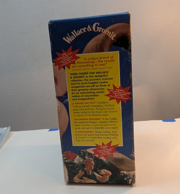 豆*屋様 SPECIAL 80s Wallace & Gromit ブルゾン 非 SET OF 3 Wallace and Gromit 1996 BBC Video VHS CBS Fox | eBay