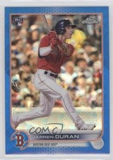 2022 Topps Chrome Logofractor Edition Blue Refractor 33/150 Jarren Duran #4 02u3