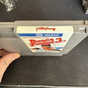 Ryne Sandberg Plays Bases Loaded 3 Nintendo NES 1991 Authentic Cartridge