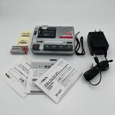 AIWA TP-SS1 Kassettenrekorder neu unbenutzt Netzteil Atom Akku im Karton voll...