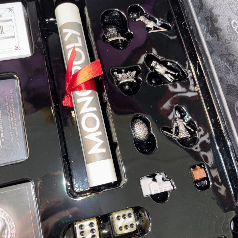 Monopoly Game of Thrones Collector's Edition Board Game Hasbro NEW - Image 3 of 4