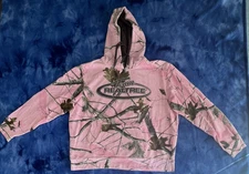 WOMENS REALTREE OUTFITTERS Ridge THE GAME PINK HOODED SWEATSHIRT SIZE XL