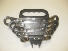 Craftsman 5 Pc Offset Ratchet Box Wrench Set In Orig Holder Usa Made Craftsman 5 Pc Offset Ratchet Box Wrench Set In Orig Holder Usa Made