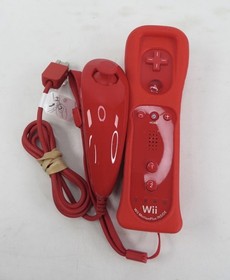 Nintendo Wii Mini Red Console Bundle + Smash Bros Brawl