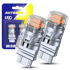 AUTOONE LED Turn Signal Tail Light Bulb Anti Hyper Flash 3157 3156 Amber