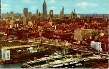 New York City NY : PANORAMIC SCENE d/24 BF1548