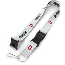 ohio state buckeyes osu alumni ncaa college team logo lanyard keychain usa made