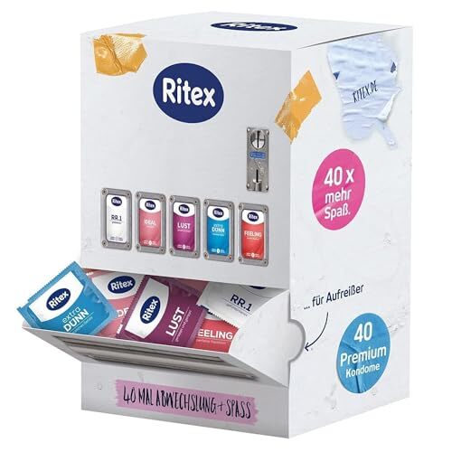 Ritex Kondom-Mix-Sortiment – Aufregend Und Vielfältig 40 Stück Made in Germany