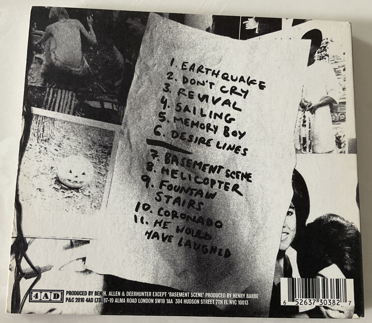 Deerhunter - Halcyon Digest & Deerhunter CD VGC Fast