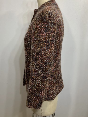Vintage Jacket Mod Blazer Mohair Wool Rainbow 1960s 6 - Picture 5 of 9