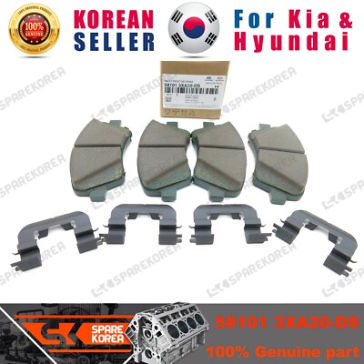 Genuine/OEM 581013XA20DS PAD KIT-FRT DISC BRAKE for Hyundai Avante MD (Elentra)
