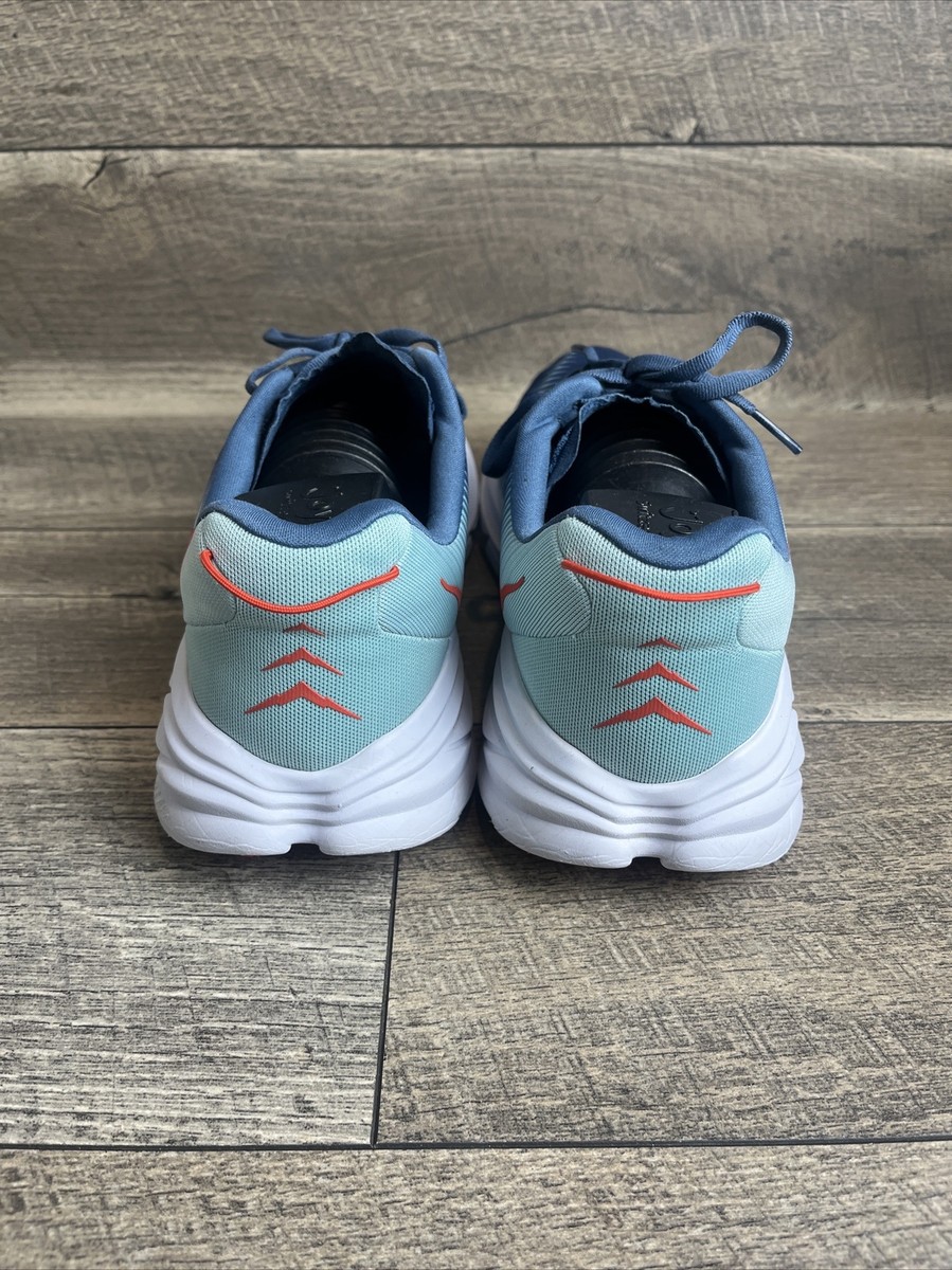 Hoka One One Rincon 3 Men\'s Size 11.5 D Running Shoes Teal Blue Comfort Sneakers HOKA Men main image 4