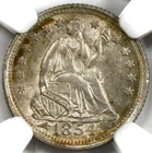 1854 Seated Liberty Half Dime — photo from another recent sale