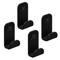 Weissenstein 4 Handtuchhaken | Wandhaken | Haken | Handtuchhalter | Ohne Bohren
