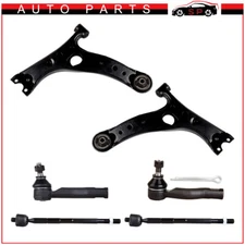 Front Lower Control Arm & Tie Rod End Suspension For 2001 2002 2003 Toyota RAV4
